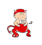 Little devil baby（個別スタンプ：21）