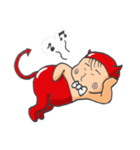 Little devil baby（個別スタンプ：24）
