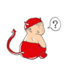 Little devil baby（個別スタンプ：26）