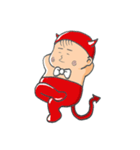 Little devil baby（個別スタンプ：27）
