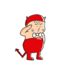 Little devil baby（個別スタンプ：34）