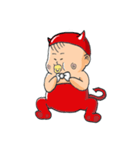 Little devil baby（個別スタンプ：38）