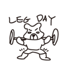 Muscle Bear's Fitness Talk（個別スタンプ：8）