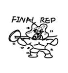 Muscle Bear's Fitness Talk（個別スタンプ：25）