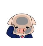 ぶた部長の会社（個別スタンプ：7）