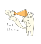キツネと小さなともだち（個別スタンプ：34）
