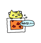かげねことオバケ（個別スタンプ：14）