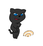Black Cat and sG（個別スタンプ：18）