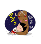 Kala Red shorts Thai Boxer（個別スタンプ：5）