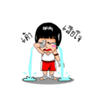 Kala Red shorts Thai Boxer（個別スタンプ：7）