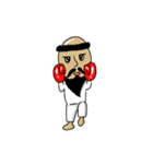a grandpa wants to live in a young age.（個別スタンプ：4）