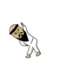 a grandpa wants to live in a young age.（個別スタンプ：16）
