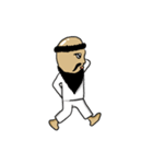 a grandpa wants to live in a young age.（個別スタンプ：18）