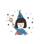 yohand supergirl 1（個別スタンプ：35）