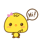 Tiny Ducky (Thai name : Ped Piak)（個別スタンプ：1）