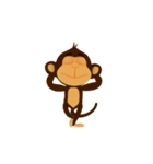 Awake Monkey Happy V2（個別スタンプ：11）