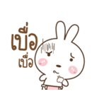 Little Rabbit Love Bear（個別スタンプ：34）