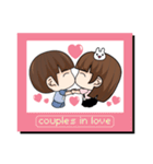 couples in love..（個別スタンプ：40）