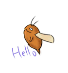 Like a bee, and like a cockroach（個別スタンプ：1）