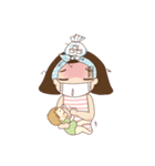 Breastfeeding Beauty Queen（個別スタンプ：21）