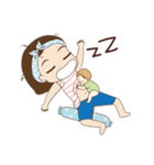 Breastfeeding Beauty Queen（個別スタンプ：27）