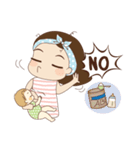 Breastfeeding Beauty Queen（個別スタンプ：28）