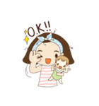 Breastfeeding Beauty Queen（個別スタンプ：29）