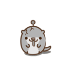 ゆゆ カワウソ 01（個別スタンプ：12）