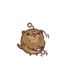 ゆゆ カワウソ 01（個別スタンプ：15）