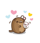 ゆゆ カワウソ 01（個別スタンプ：34）