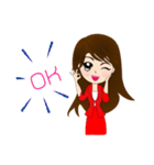 AAF Pretty Girl（個別スタンプ：2）
