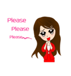 AAF Pretty Girl（個別スタンプ：3）