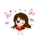 AAF Pretty Girl（個別スタンプ：5）