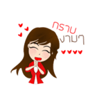 AAF Pretty Girl（個別スタンプ：6）