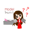 AAF Pretty Girl（個別スタンプ：14）