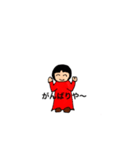 かんさいべんの女の子（個別スタンプ：3）