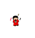 かんさいべんの女の子（個別スタンプ：5）