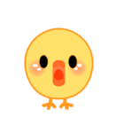 Simple chick chick sticker（個別スタンプ：2）