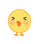Simple chick chick sticker（個別スタンプ：6）