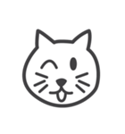 cute cats drawing（個別スタンプ：4）