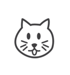 cute cats drawing（個別スタンプ：6）