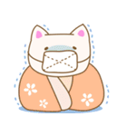 ★毎日しろねこ★（個別スタンプ：32）