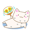 ★毎日しろねこ★（個別スタンプ：40）