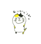 ミケ猫のmiiちゃんスタンプ（個別スタンプ：3）