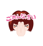 かわいい女の子（ももちゃん）（個別スタンプ：15）