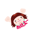 かわいい女の子（ももちゃん）（個別スタンプ：18）