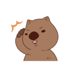 ウォンバット スタンプ（個別スタンプ：3）