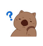 ウォンバット スタンプ（個別スタンプ：27）