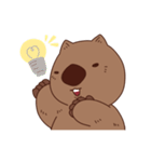 ウォンバット スタンプ（個別スタンプ：28）