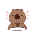 ウォンバット スタンプ（個別スタンプ：36）